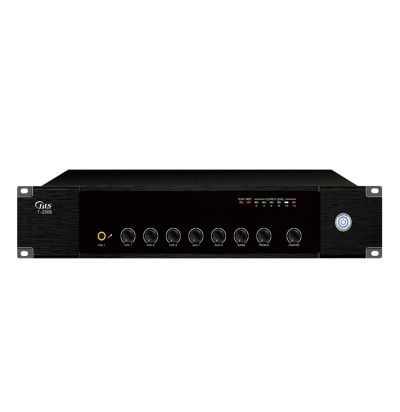 T-2506    IP网络单向点播合并式广播功放 60W