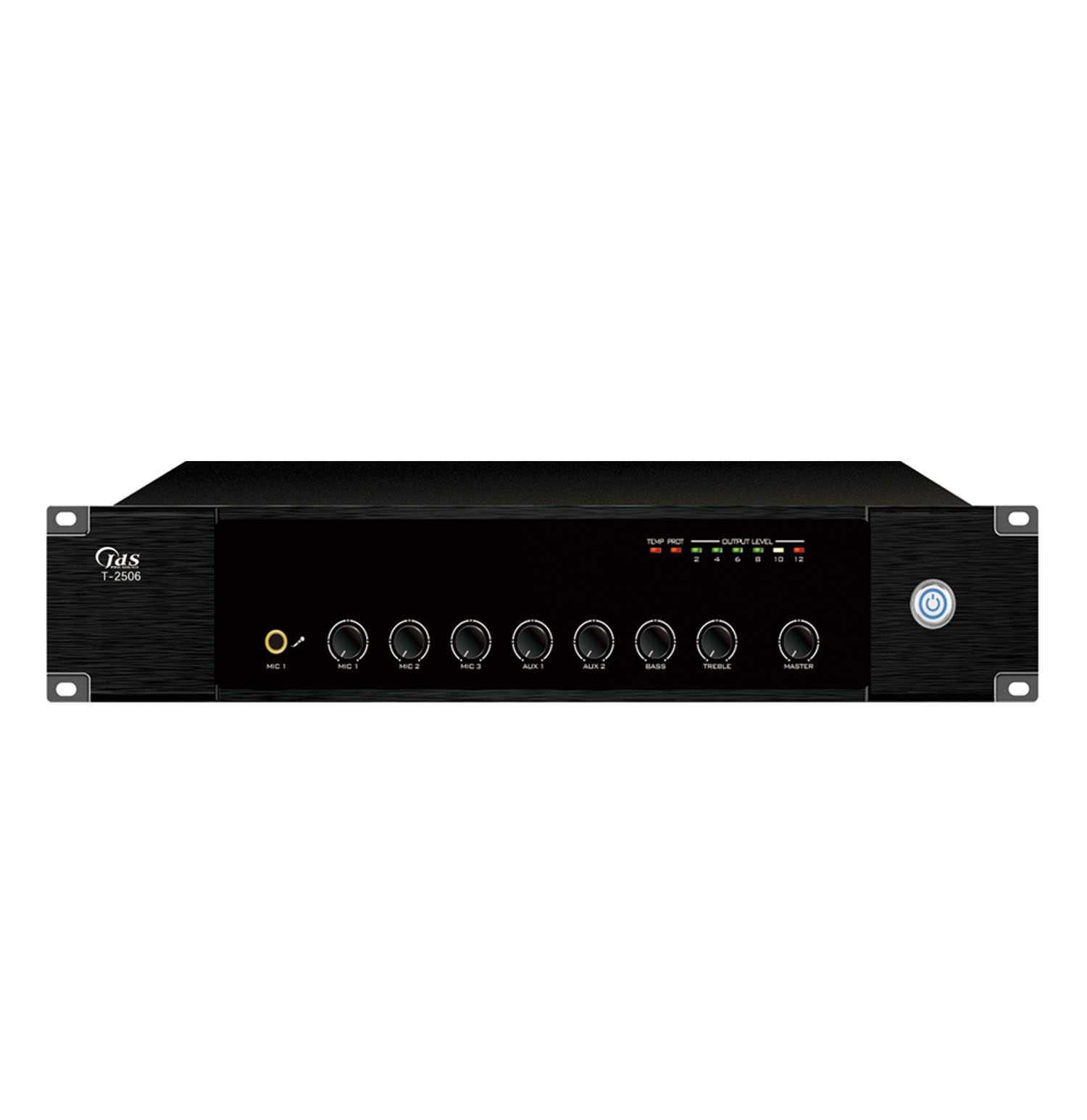 T-2506    IP网络单向点播合并式广播功放 60W