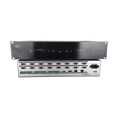 CT-NTP3016A   2U网络可编程中央控制器（16组串口.